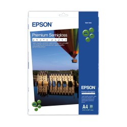 Epson Premium SemiGloss Photo Paper A4 20 Fogli C13S041332