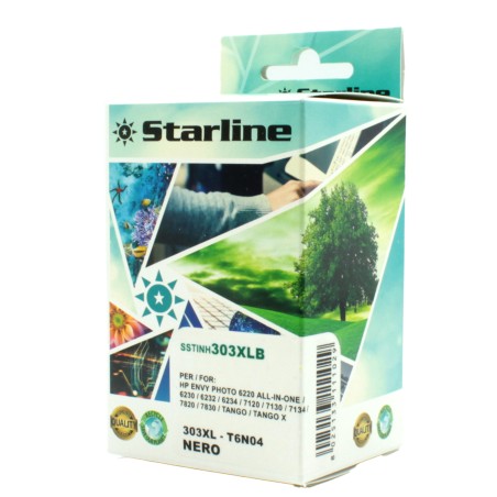 Starline Cartuccia Ink Compatibile per HP Nero 303XL 24 ml