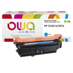 Armor Toner Compatibile per Hp 507X Ciano CE401A 6.000 pag