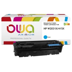 Armor Toner Compatibile per Hp 415X Ciano W2031X 6.000 pag