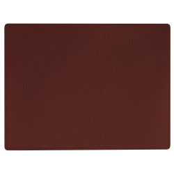 Sottopiatto rettangolare Talk 41 x 31 cm bordeaux Stilcasa