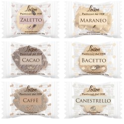 Biscotti al burro assortiti Loison scatola da 200 biscotti