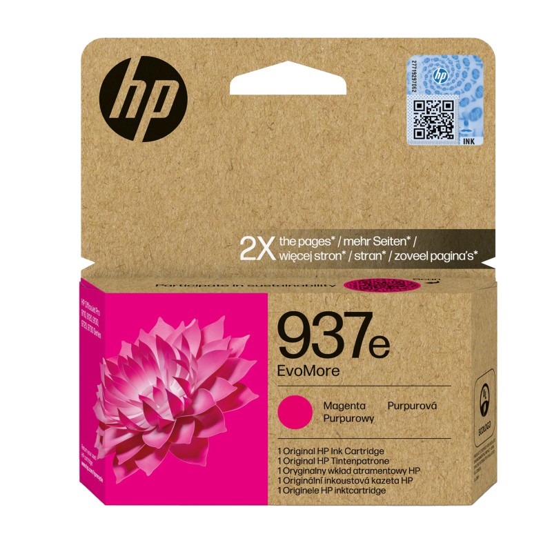 Hp Cartuccia ink originale 937e Magenta 4S6W7NE 1.650 pag