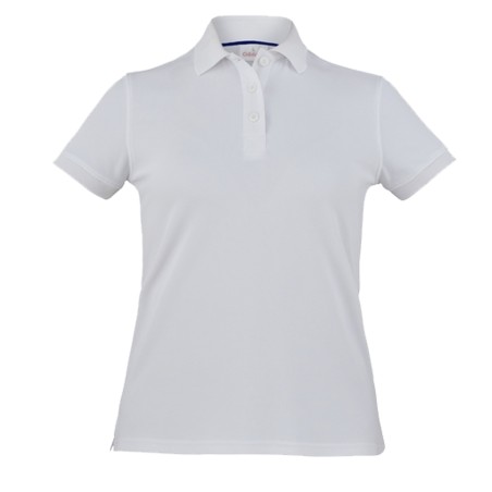 Polo Susan da donna manica corta taglia M bianco Giblor's