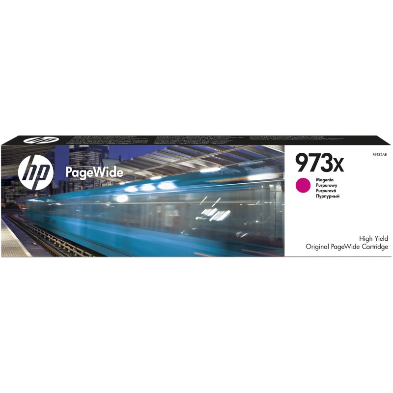 Hp Cartuccia ink originale 973X Magenta F6T82AE 7.000 pag