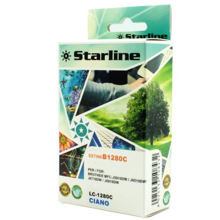 Starline Cartuccia ink per Brother Ciano LC1280XLC 16