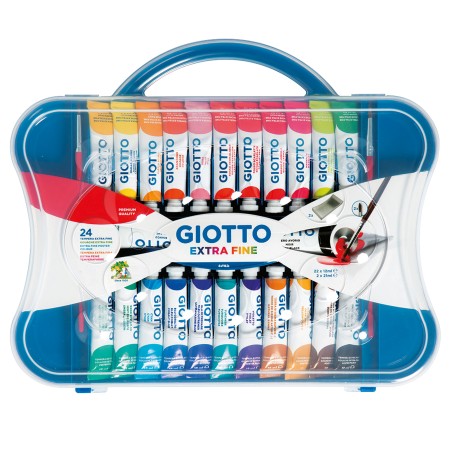 Tubi tempere 12 ml colori assortiti Giotto conf. 24 pezzi