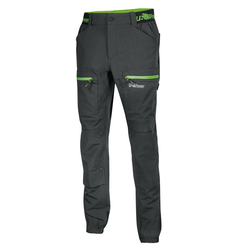 Pantalone da lavoro Harmony taglia XL grigio/verde UPower