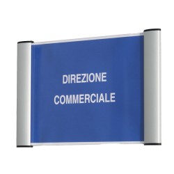 Porta targa appendibile Wall Sign A4 21 x 30 cm Tecnostyl