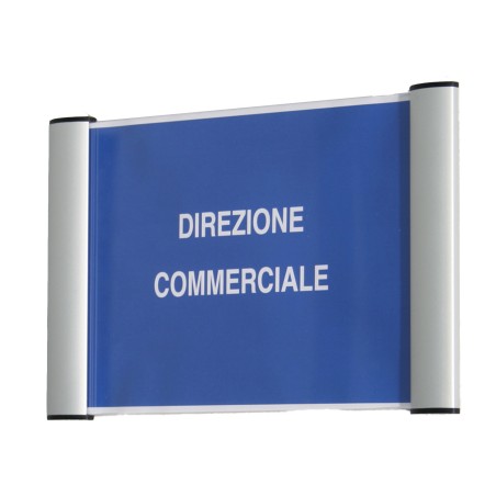 Porta targa appendibile Wall Sign A5 15 x 21 cm Tecnostyl