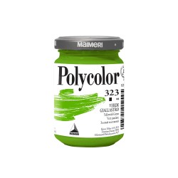 Colore vinilico Polycolor 140 ml verde giallastro Maimeri