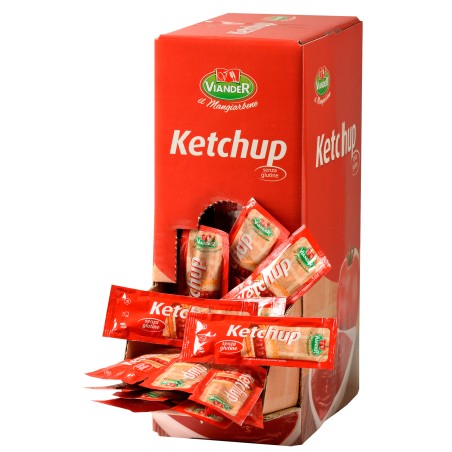 Ketchup in bustina monodose 15 gr Viander conf. 250 pezzi