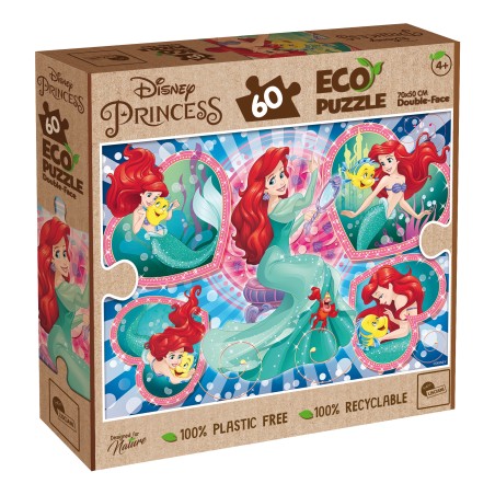 Puzzle maxi eco "Disney Little Mermaid" 60 pezzi Lisciani