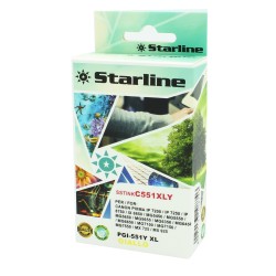 Starline Cartuccia ink per Canon Giallo CLI551BK Y 9