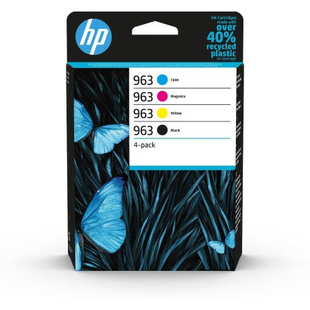 Hp Cartuccia ink originale 963 C/M/Y/K 6ZC70AE 3.100 pag