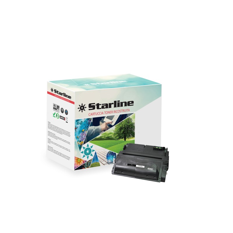 Starline Toner Ricostruito per HP Nero Q1338A 12.000 pag