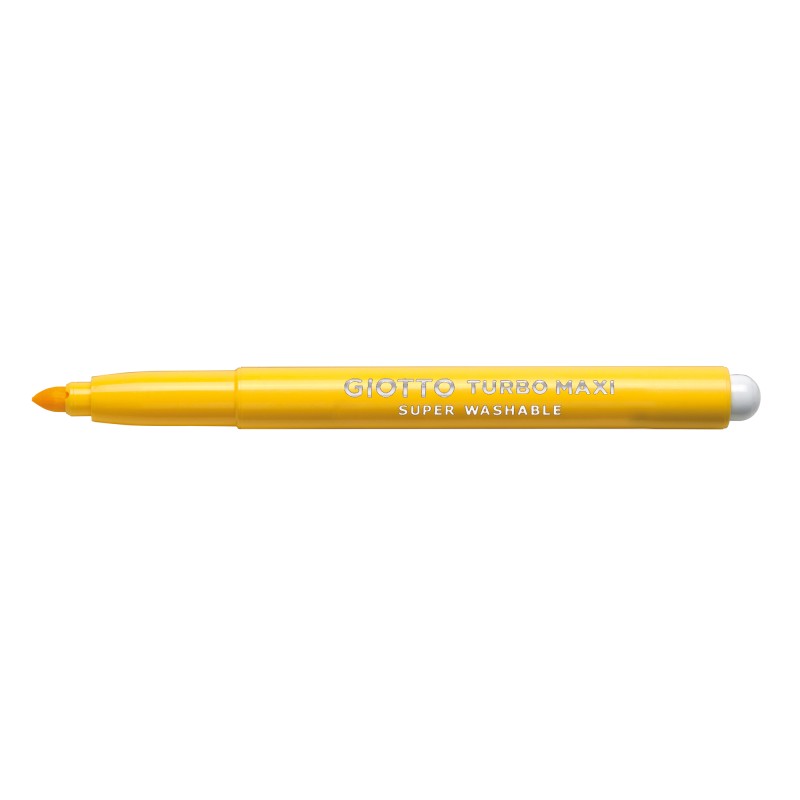 Pennarello Turbomaxi Monocolore punta ø5mm giallo Giotto