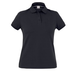 Polo Susan da donna manica corta taglia L nero Giblor's