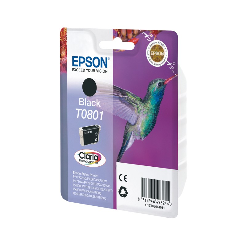 Epson Cartuccia ink Nero Photo T0801 C13T08014011 7