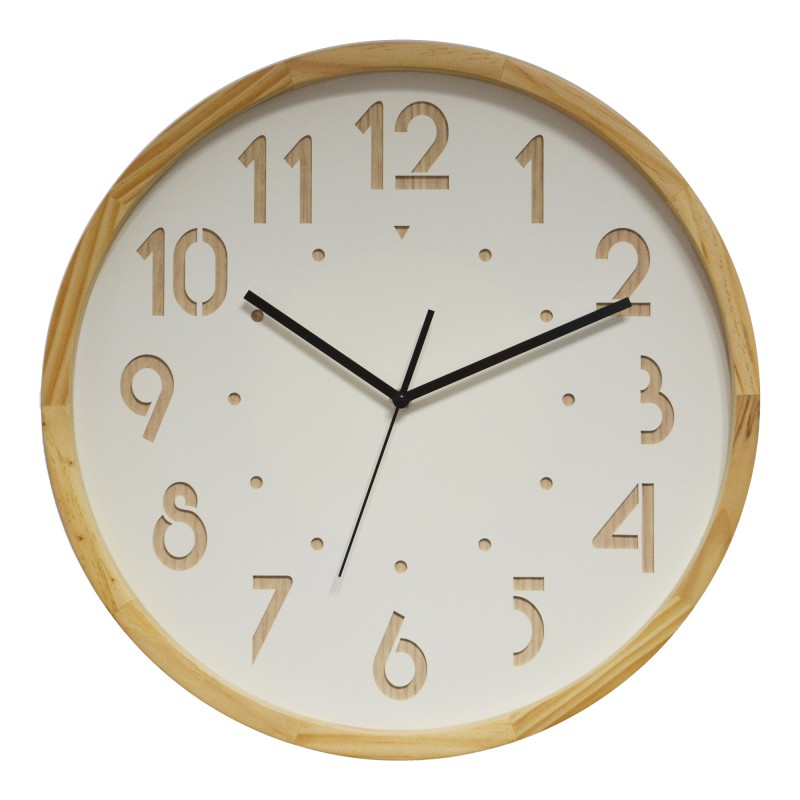 Orologio da parete Oslo diametro 41 cm legno/bianco Cep