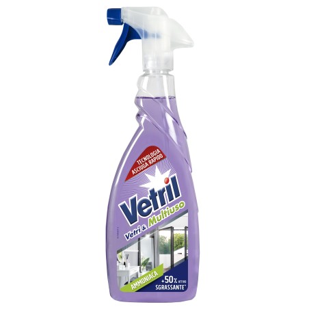 Vetril vetri e specchi anti aloni trigger 650 ml Vetril