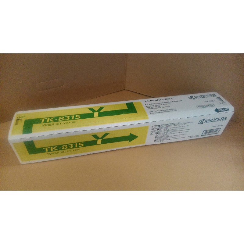 Kyocera/Mita Toner Giallo TK8315Y 1T02MVANL0 6.000 pag