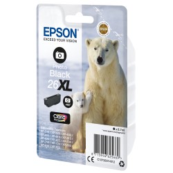 Epson Cartuccia ink 26XL Nero Photo C13T26314012 8