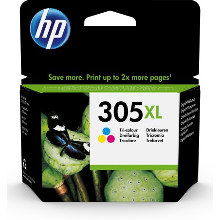 Hp Cartuccia Ink originale 305XL C/M/Y 3YM63AE 200 pag