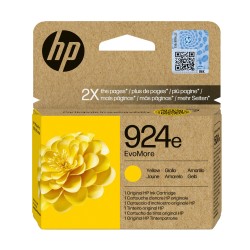 Hp Cartuccia ink originale 924e Giallo 4K0U9NE 800 pag