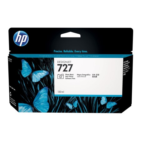 Hp Cartuccia ink originale 727 Nero Photo B3P23A 130ml