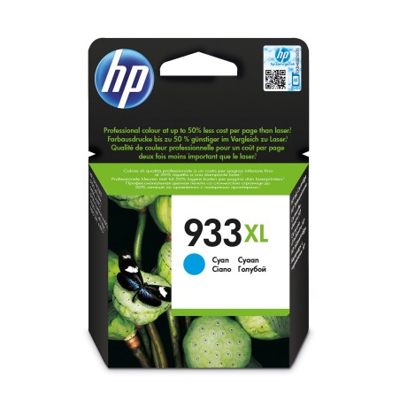 Hp Cartuccia ink originale 933XL Ciano CN054AE 825 pag