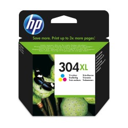 Hp Cartuccia ink originale 304XL C/M/Y N9K07AE 300 pag