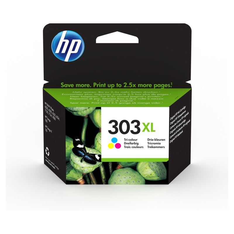 Hp Cartuccia ink originale 303XL C/M/Y T6N03AE 415 pag