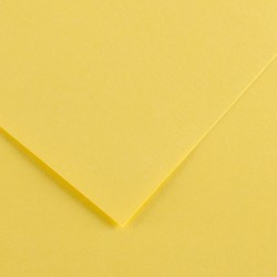 Foglio Colorline 70x100 cm 220 gr giallo paglia Canson