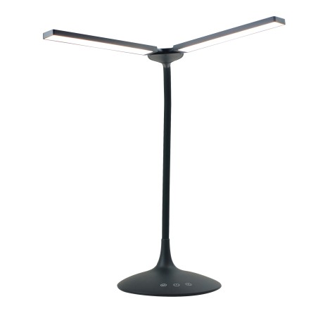 Lampada da tavolo Twin a led 34 x 36 x 18 cm nero Alba