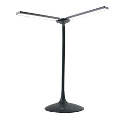 Lampada da tavolo Twin a led 34 x 36 x 18 cm nero Alba