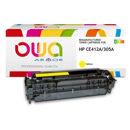 Armor Toner Compatibile per Hp Giallo CE413A 2.600 pag