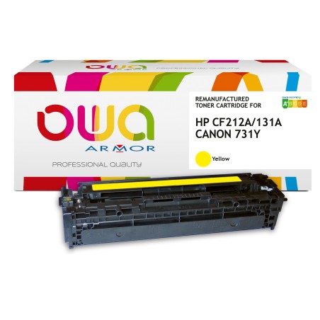 Armor Toner Compatibile per Hp Giallo CF213A 1.800 pag