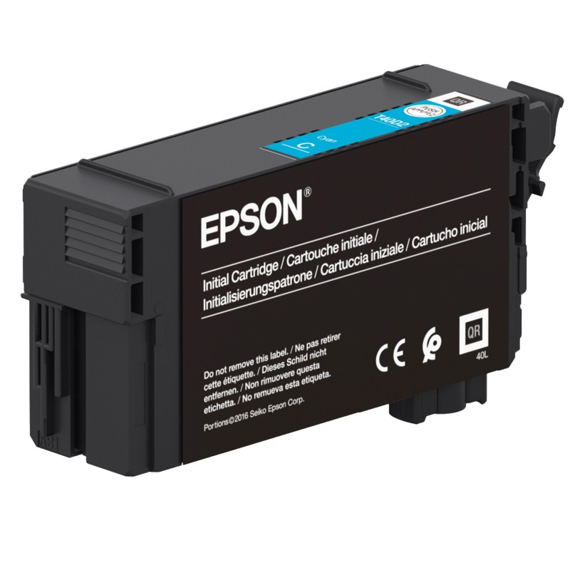 Epson Cartuccia UltraChrome XD2 Ciano C13T40D240 50 ml