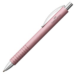 Penna a sfera Essentio punta B fusto rosè FaberCastell