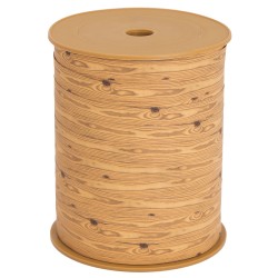 Rotolo nastro Woodly legno goffrato 10mm x 200mt Bolis