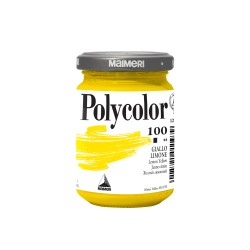 Colore vinilico Polycolor 140 ml giallo limone Maimeri