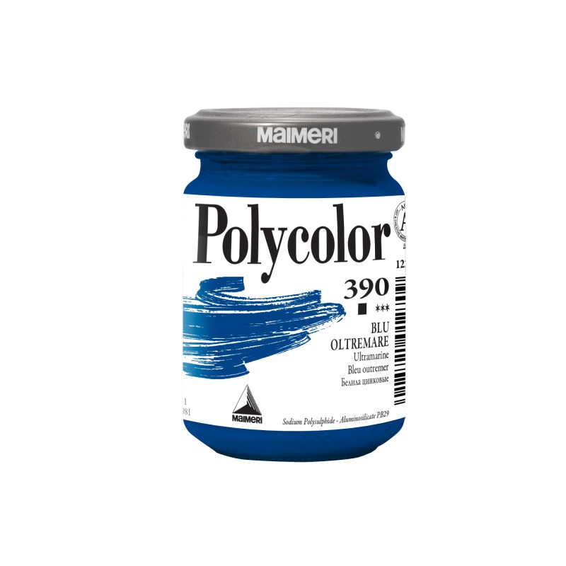 Colore vinilico Polycolor 140 ml blu oltremare Maimeri