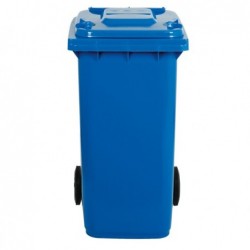 Bidone carrellato 48x55x93 cm 120 L blu Mobil Plastic