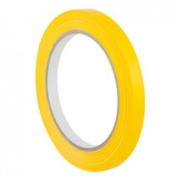 Nastro adesivo 350 0,9 cm x 66 m PVC giallo Eurocel