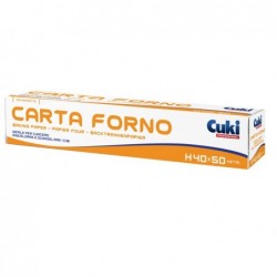 Rotolo Carta Forno 400 mm x 50 mt Cuki Professional