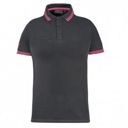 Polo donna WayLady taglia M grigio/fucsia Upower