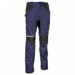 Pantalone Skiahos taglia 52 blu navy/nero Cofra