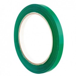 Nastro adesivo 350 0,9 cm x 66 m PVC verde Eurocel