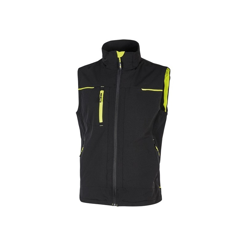 Gilet donna Saturn Lady taglia M nero/giallo Upower